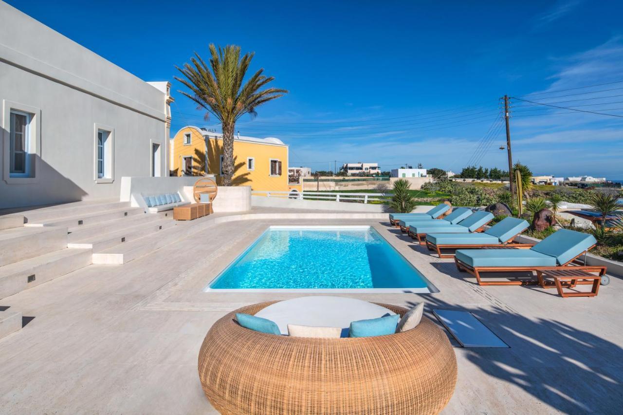 Villa Indigo Luxury Mansion Karterados  Exterior foto