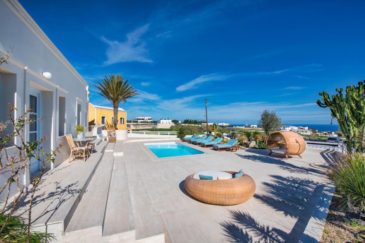Villa Indigo Luxury Mansion Karterados  Exterior foto